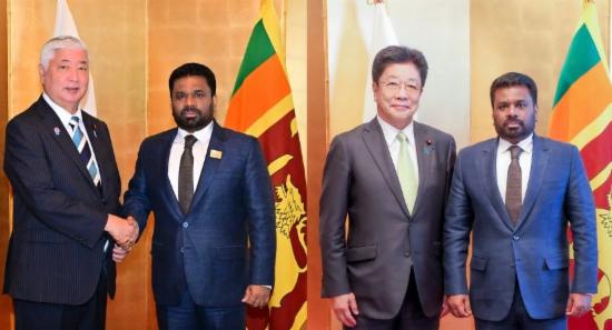 AKD Meets Japanese Finance & Defence Ministers